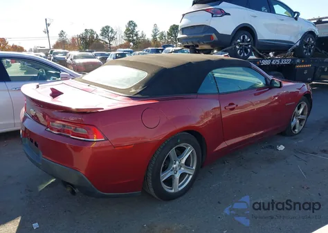 2015 Chevrolet Camaro 1Lt from USA, damaged, VIN 2G1FD3D39F9289584